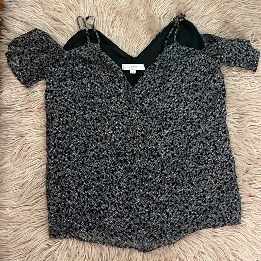 Off the shoulder loft top